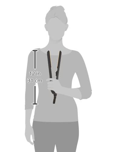 CHI Tourmaline Ceramic Series Flat Iron, Hair Straightener For Silky, Smooth Hair, 392°F Maximum Temperature, 1" Iron