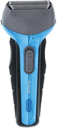 Barbasol Rechargeable Electric Wet and Dry Foil Shaver with Stainless Steel Blades and Pop Up Trimmer