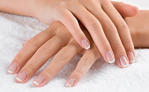 2in1 Garlic Nail Hardener & Lemon Nail Whitener Base Coat Nail Polish - Nail Strengthener for Thin Nails and Growth, Yellow Nails Treatment - Endurecedor de Uรฑas, 0.47 Fl oz