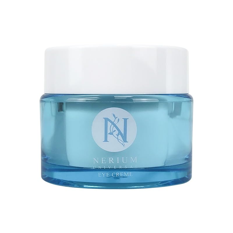 Nerium Eye Cream – Hydrating & Brightening Eye Treatment with Jojoba Oil, Niacinamide & Vitamin E – Reduces Puffiness, Dark Circles & Fine Lines, 1 fl oz