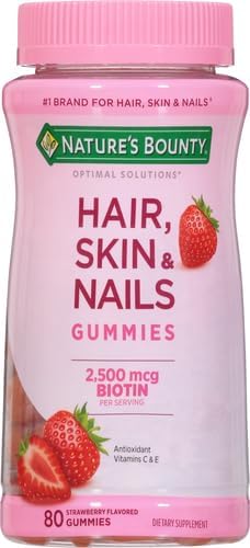 Nature's Bounty Optimal Solutions Gummies, Strawberry, 80 Count