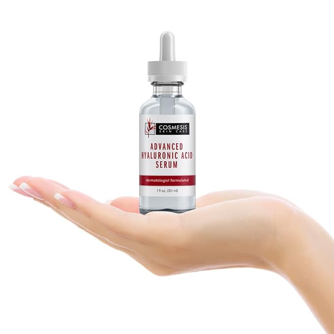 Advanced Hyaluronic Acid Serum - Hydrates & Revitalizes Skin, Reduces Fine Lines & Wrinkles, 30ml - Cosmesis
