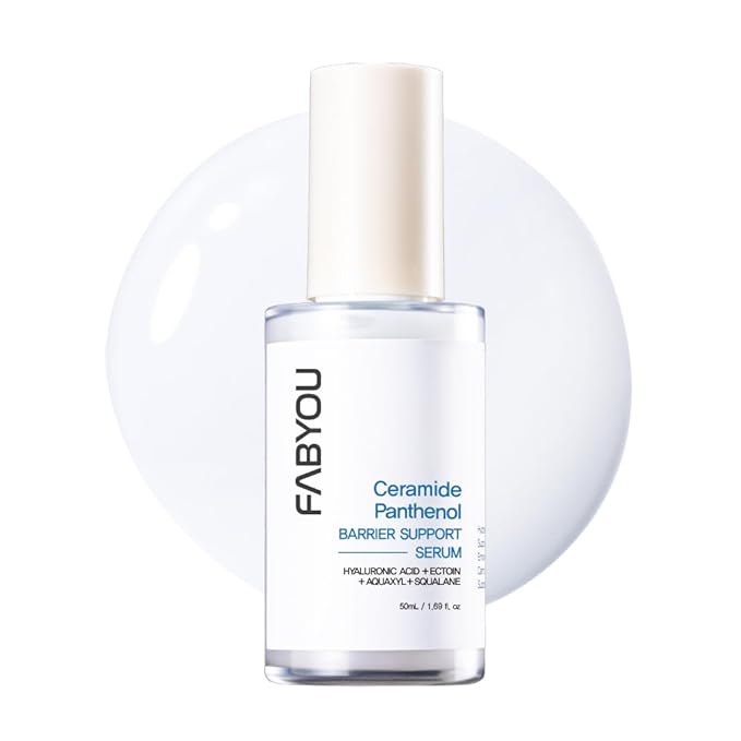 Ceramide Panthenol Skin Barrier Support Serum 1.69 oz โ Korean Skin Care for Deep Hydration, Strengthens Skin Barrier, Soothes & Repairs, Gentle for Dry and Sensitive Skin