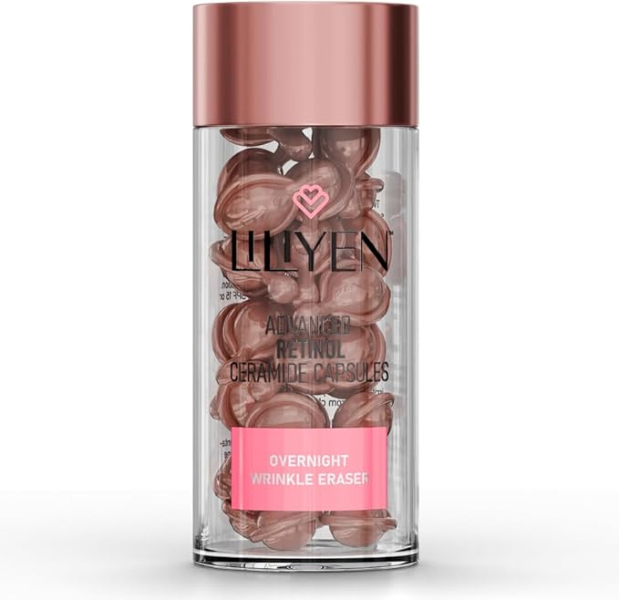 Advanced Retinol Ceramide Capsules - Overnight Wrinkle Eraser, 30 Biodegradable Capsules, 0.50 fl. oz.