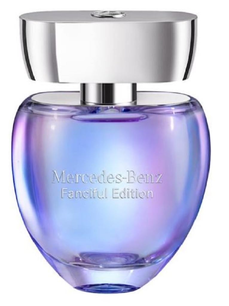 Mercedes Benz Fanciful Eau De Toilette Perfume Spray for Women - 2 Fl Oz - Parfum for Her - Citrus & Musky Scent - Luxury Long Lasting Fragrance with Notes of Mandarin, Rose & Amber wood