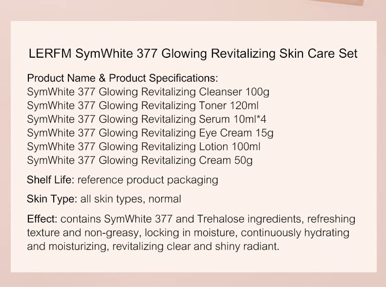 Skin Care Set 9 in 1 Facial Cleanser, Toner, Serum, Face Lotion, Cream & Eye Cream โ Hydrating, Anti-Aging &Brightening Daily Routine for Glowing Skin