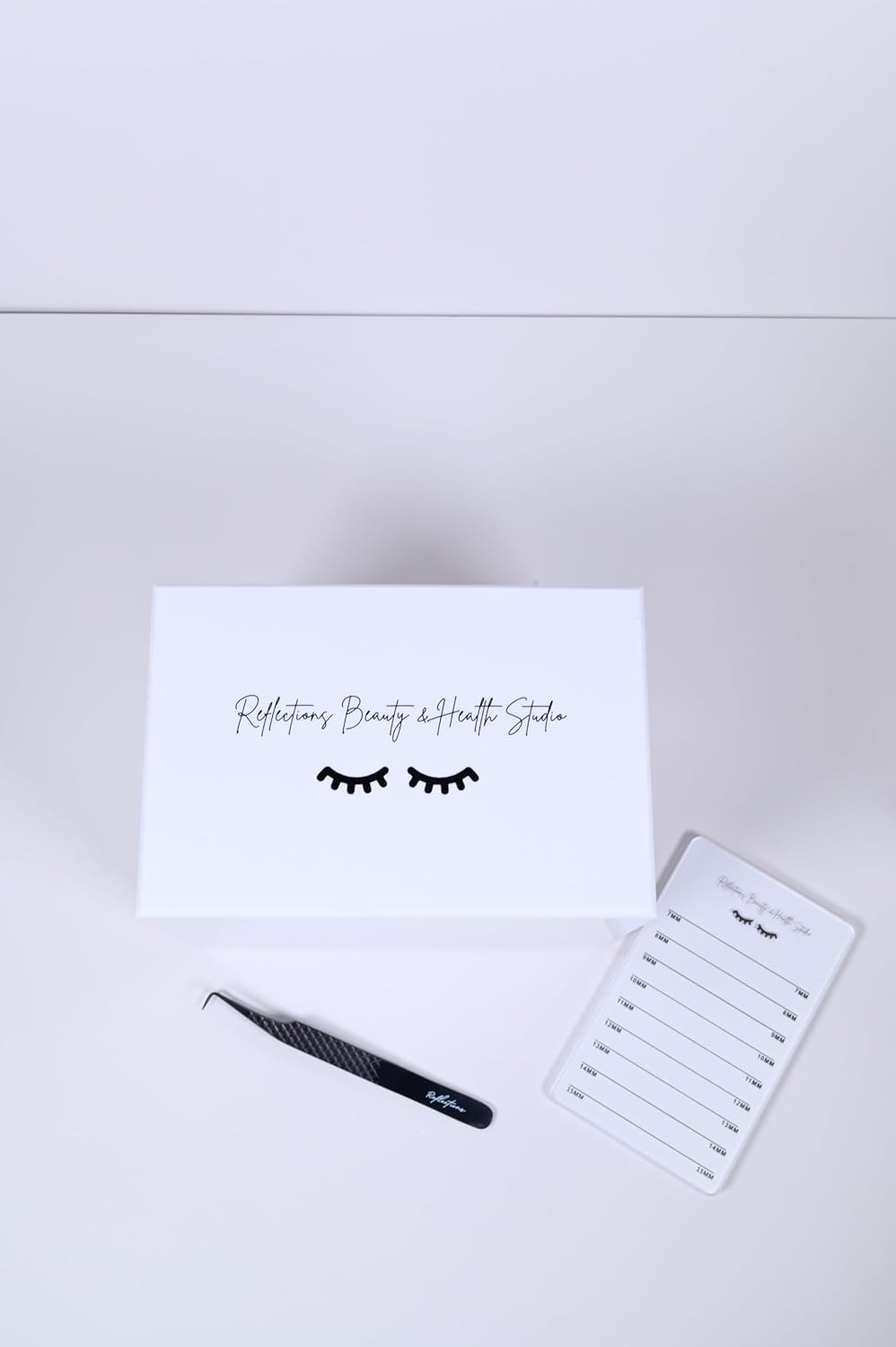 10 Layers Acrylic Eyelash Storage Box - Makeup Organizer False Eyelashes Glue Pallet Holder - Eyelash Extension Organizer Box - Grafting Eye Lashes Extension Close-Packed Display with 10 Pallets