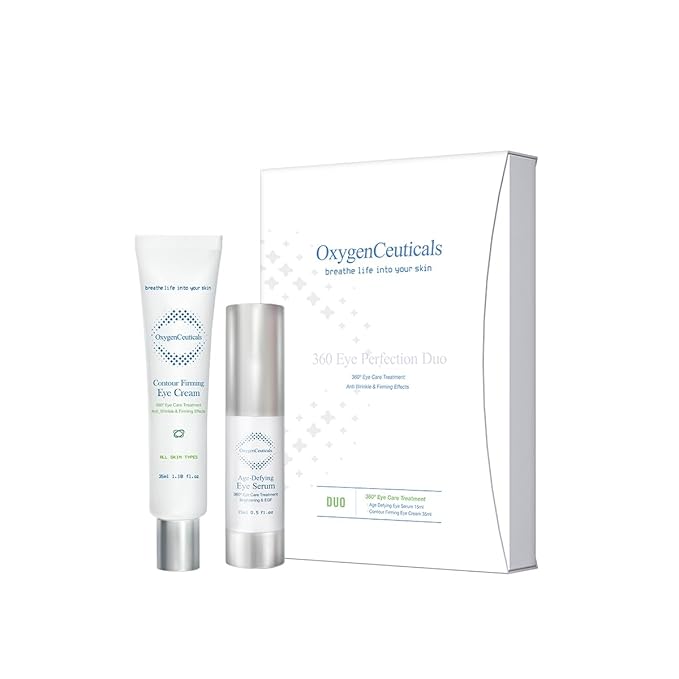 360 Eye Perfection Duo โ Advanced Anti-Aging Eye Treatment Set, Visibly Reduce Under-Eye Bags, Puffiness, Wrinkles, Dark Circles, Fine Lines & Crow's Feet, for Women & Men