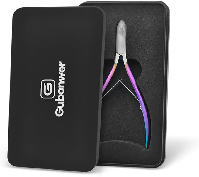 Cuticle Trimmer 3/4 Jaw Extremely Sharp Cuticle Nippers Scissors Stainless Steel Clippers Cutter Remover Pedicure Manicure Nail Tool, cuticle pusher, nail cuticle trimmer professional cuticle cutter