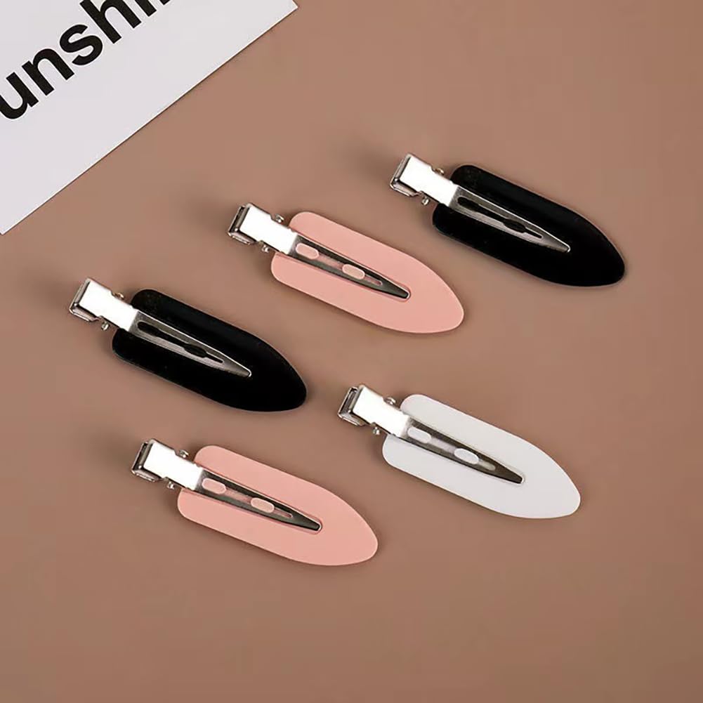 8Pcs No Bend No Crease Hair Clips, Small Flat Hair Clips for Women, Non Slip Makeup Bangs Hair Clip Hair Barrettes for Styling