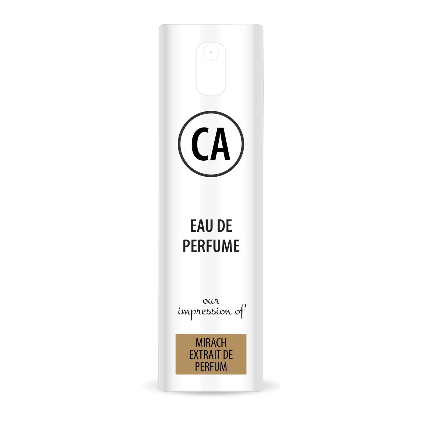 CA Perfume Impression of Mirach Extrait De Parfum Unisex Eau De Parfum Vanilla Scent Long Lasting Unisex Fragrance Travel Size TSA Ready for Day and Night Wear 0.33 Fl Oz 10ml