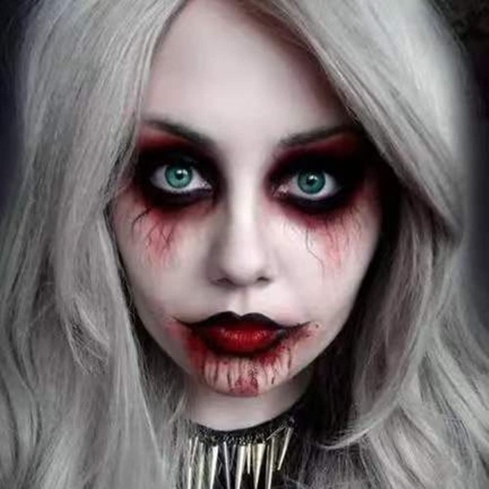 Go Ho Camo Face Paint Brown Stick - Maroon Eye Black Stick Hunting Face Body Paint Professional SFX Makeup,Safe Facepaint Nose&Lip Smacking for Halloween(Brown Color)