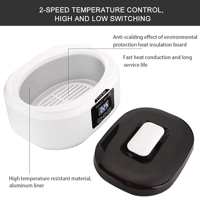 Paraffin Wax Machine for Hand and Feet,Touchscreen Paraffin Wax Warmer with 1.98lb Wax Moisturizing Paraffin Spa Wax Bath Kit, Large Capacity at Home for Smooth and Soft Skin(White)