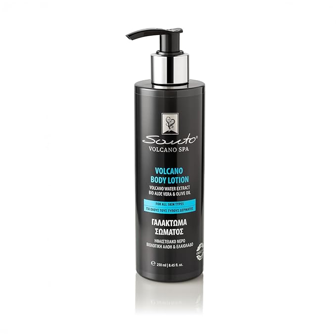 Volcano Body Lotion 250ml โ Lightweight, Fast-Absorbing Hydration Body Moisturizer with Volcanic Water, Minerals & Organic Oils โ Dry Skin Moisturizer for Softness, Nourishing & Revitalizing Skin