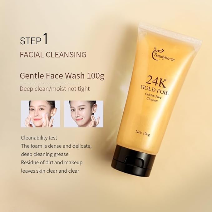 9-Piece Skincare Set for Women - Hypoallergenic, Moisturize the Skin - Collagen & Hyaluronic Acid & Snail Mucin Infused - Ideal for All Skin Types Set