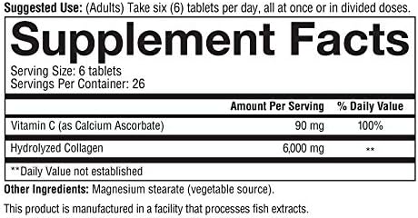 Nutrawise Corporation: Collagen Advanced Formula 1 2 & 3, 160 tabs (2 Pack)