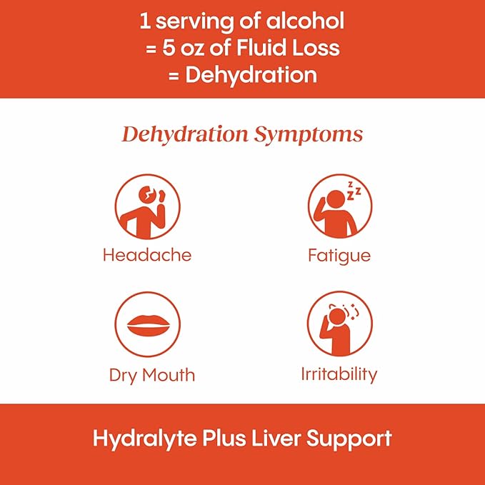 Hydralyte Liver Support + Electrolyte Mix 40 Serve