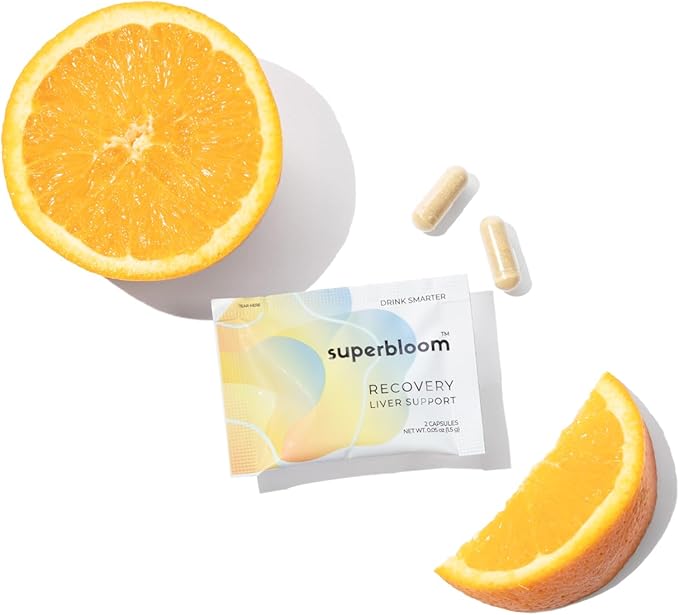 superbloom Recovery Liver Support 10 Sachets, 20 Capsules