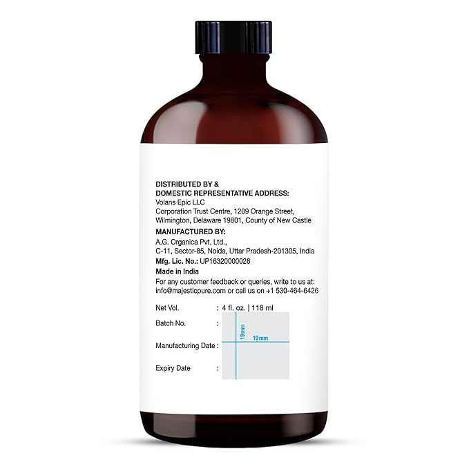 MAJESTIC PURE Tea Tree Essential Oil with Glass Dropper | 100% Pure and Natural Tea Tree Oil | Premium Grade Essential Oils for Diffusers, Skin, Aromatherapy, Massage | 4 Fl Oz