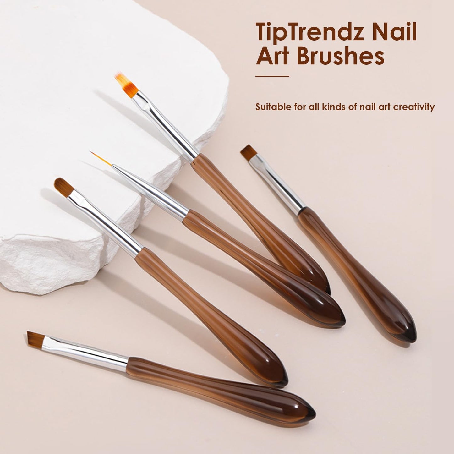 Nail Art Brushes Poke Pen Dotting Tool Nail Drawing Pen For Irregular Smudging, 06