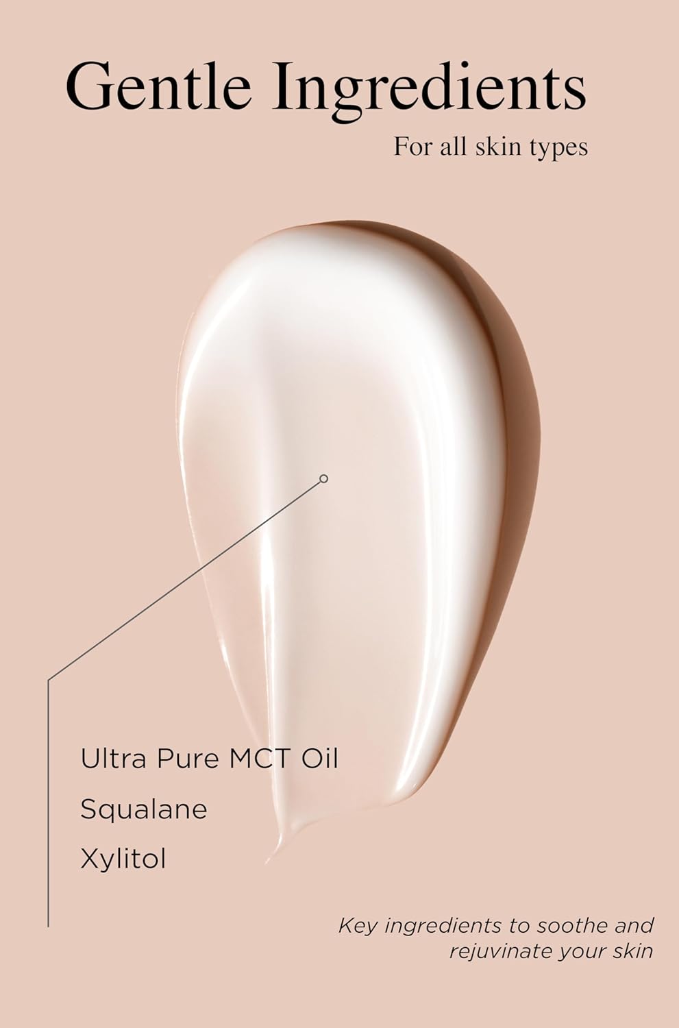 Seborrheic Dermatitis Face Cream - Skin Rejuvenation and Barrier Repair with MCT Oil, Squalane - Moisturizing Face, Scalp and Body Cream for Sensitive Skin Seb Derm - No Steroids for Lasting Results