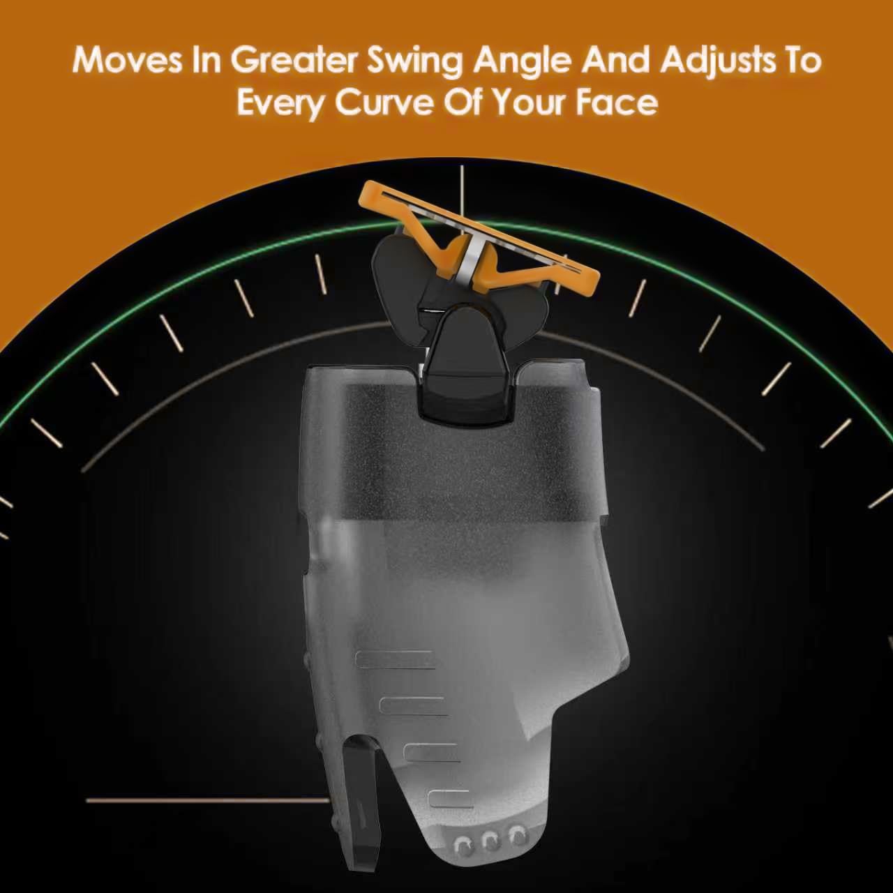 4-Pack Replacement Blades & 3 Guide Combs(1/3/5mm), Compatible with All Philips Norelco OneBlade Handles (QP14xx,QP19xx,QP25xx, QP26xx, QP27xx, QP28xx, QP65xx, QP66xx)