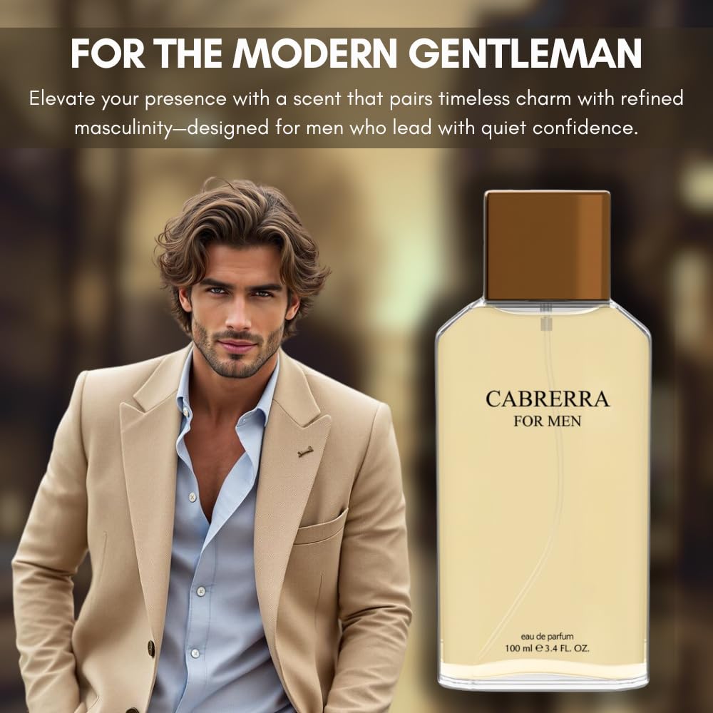 Perfume for Men – INSPIRED by A WORLD RENOWNED MEN’S PERFUME – Neroli, Lavender, Pepper, Tobacco – Fresh, Spicy, Masculine, Long-Lasting Eau De Parfum 100ml (3.4 fl oz)