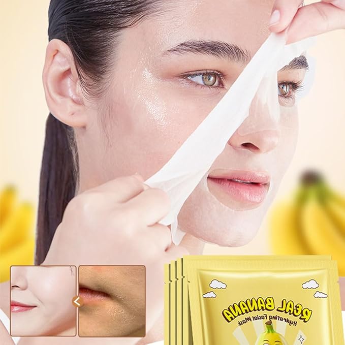 8 Pack Fruit Facial Mask Set โ Hydrating & Brightening Combo Face Masks for All Skin Types, Natural Sheet Masks Gift Set, Hypoallergenic Spa Skincare for Women/Men, Soothe Sensitive Skin (8 Pcs-Set02)
