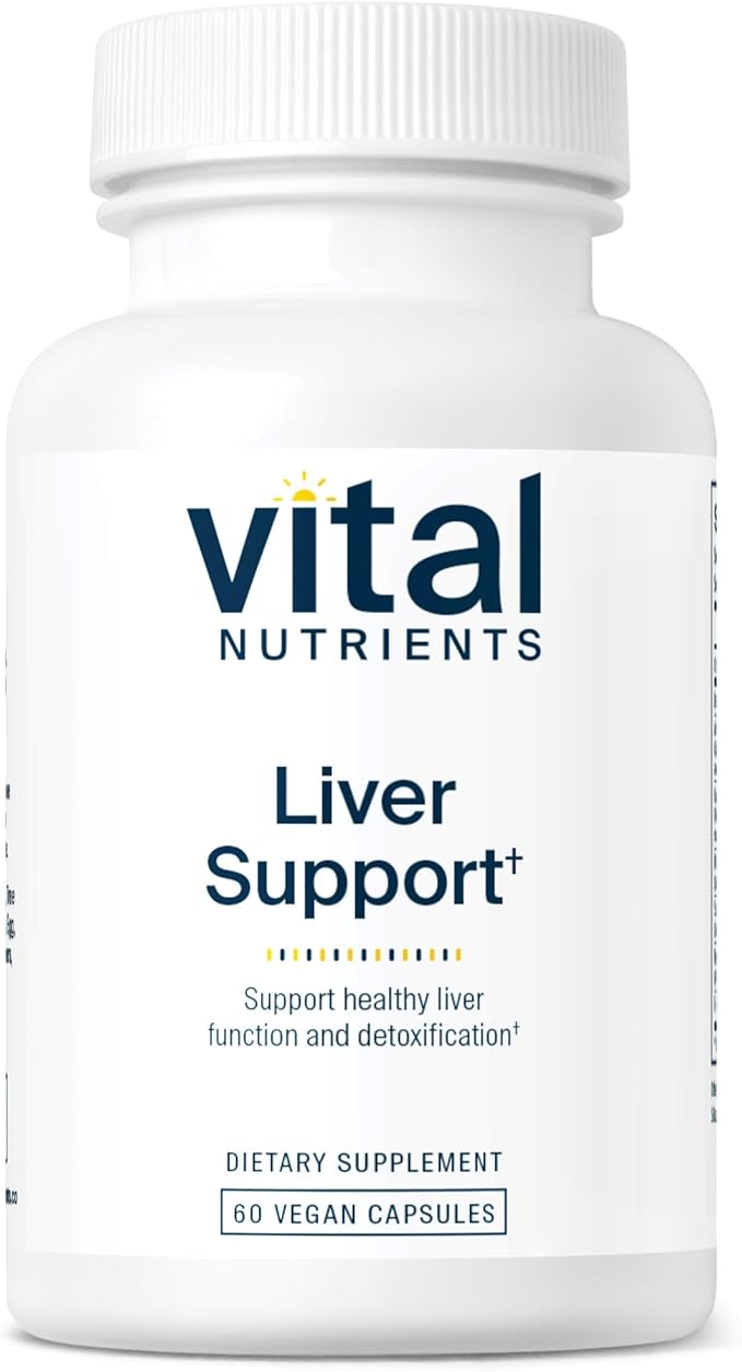 Vital Nutrients Liver Support Milk Thistle 60 Capsules