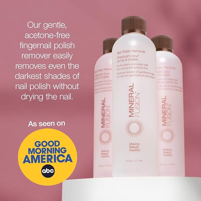 Mini Nail Polish Remover, 3 Fluid Oz. (Pack of 2)