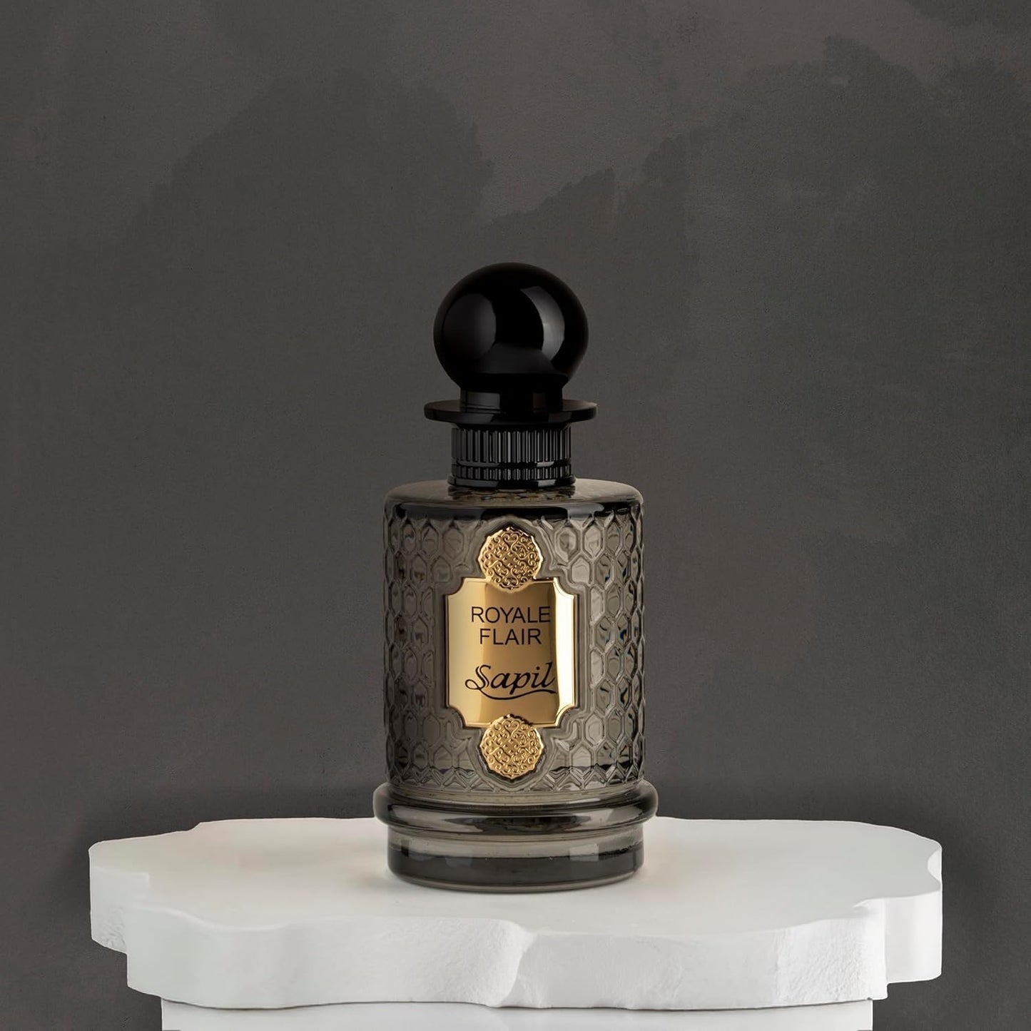 Sapil Royale Flair Unisex Eau De Parfum – Spicy Woody Oud & Amber Blend – Long-Lasting Premium Luxury Fragrance for Men & Women – Arabic Dubai Perfume – 3.38 oz