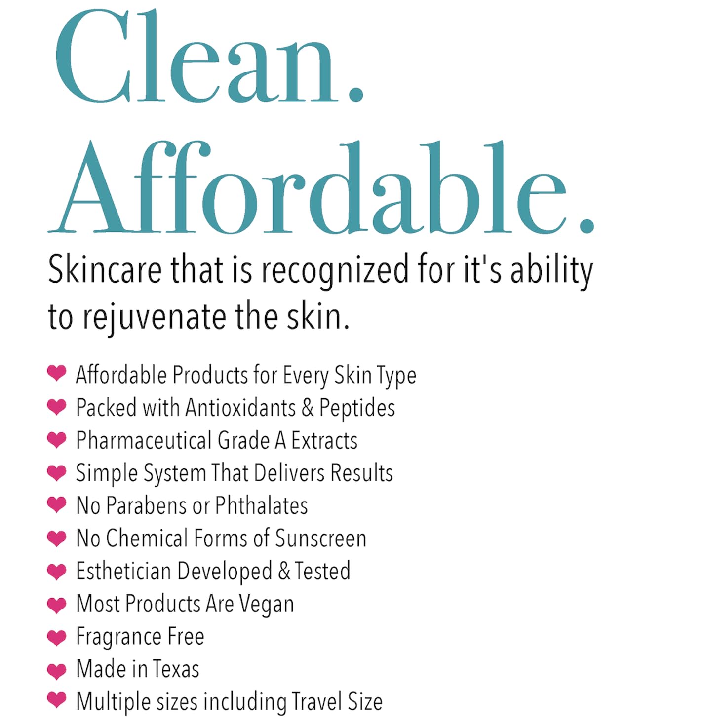 Facial Milk Cleanser - Gentle Daily Face Wash for All Skin Types. Thick, Hydrating, Moisturizing Cleanser w/Lactic Acid AHA Nourish & Rejuvenate 2oz