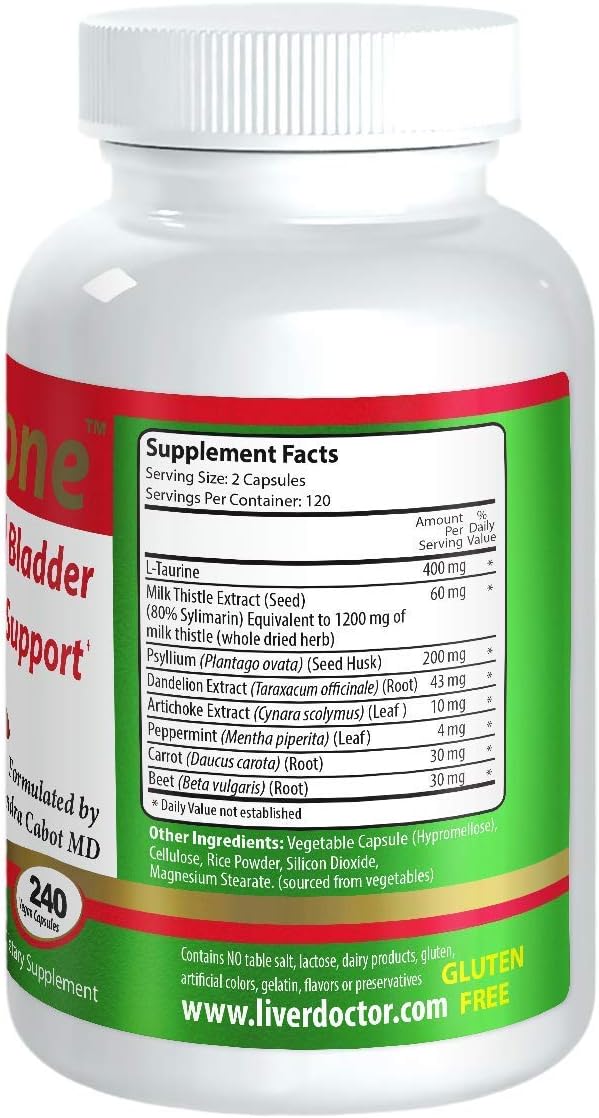 Liver and Gallbladder Cleanse – Dr. (240 Capsules)