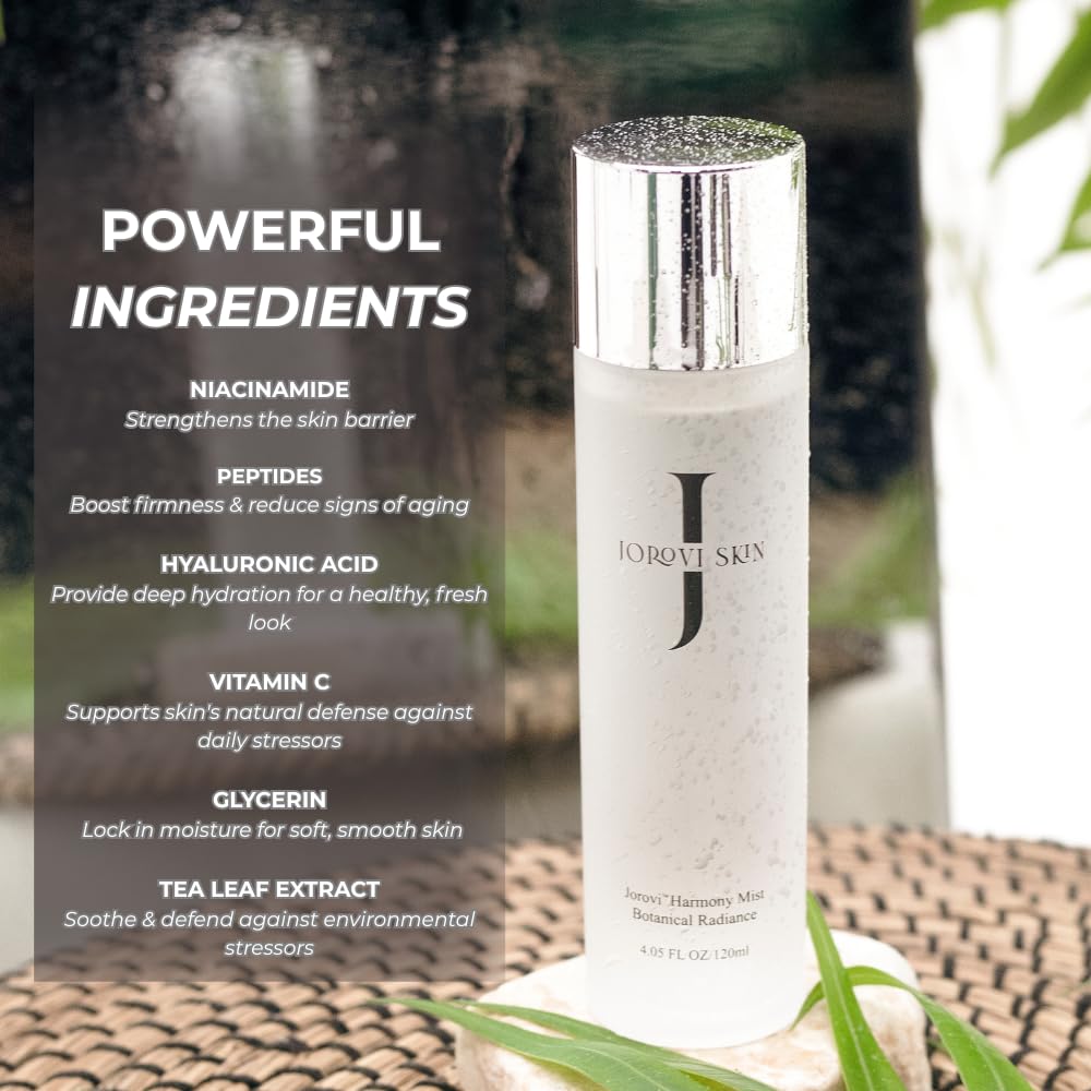 Jorovi Beauty Complete Skincare Set -6- Piece Regimen with Cleanser, Toner, Face Serum, Eye Cream, Facial Moisturizer, and SPF 50 Lotion Kit for Women & Teens (Skin care Gift Set)