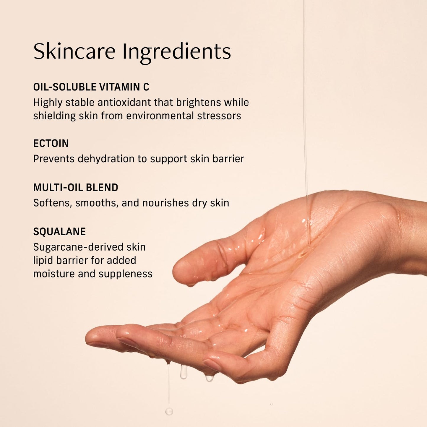 CYKLAR Vitamin C Body Oil for Women and Men. Moisturizing Vanilla Verve Scented Body Serum for Glowing Skin. Nourishing, Hydrating After-Shower and Bath Skin Care Moisturizer, 4.2 Fl Oz