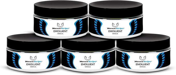 8oz Massage Emollient, Vanilla, Emollient for IASTM and Massage, Soft Tissue Mobilization & Lubrication for Massage Therapy, Shea Butter, Oil Based, Vegan, Cream Alternative, Pack of 5