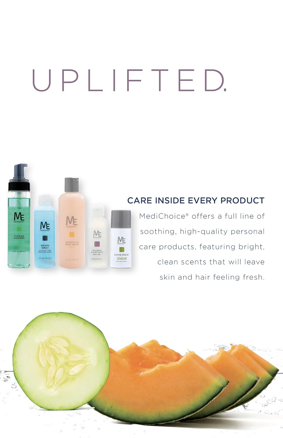 MediChoice Moisturizing Hand and Body Lotion for Sensitive Skin Lightly Scented Flip-Top Bottle 4 oz. Travel Size Bulk Pack Perfect for Dry Skin PC4035 Case 96