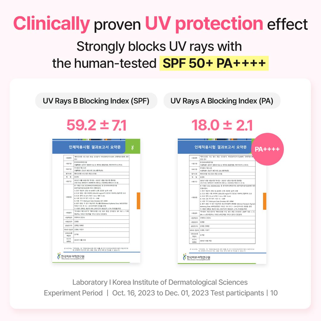 MAKE P:REM Soothing Pink Tone Up Sunscreen, Mineral Sun Care for Dehydrated Skin, Lightweight, Non-Greasy Formula, Skin Tone Correction, Korean Sunscreen, SPF 50, 1.69 fl.oz. (50ml)