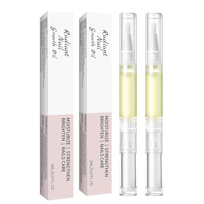 2PCS Cuticle Oil Pen, Nail Growth and Strengthener,Nail Growth Oil,Nail Hardener for Damaged nails