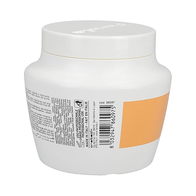 Fanola Deep Conditioning Hair Mask for Damaged Hair - Hydrating Treatment Enriched with Milk Proteins - Softens & Restores Dry, Frizzy & Damaged Strands - Nourishes & Detangles (16.9 Fl oz)