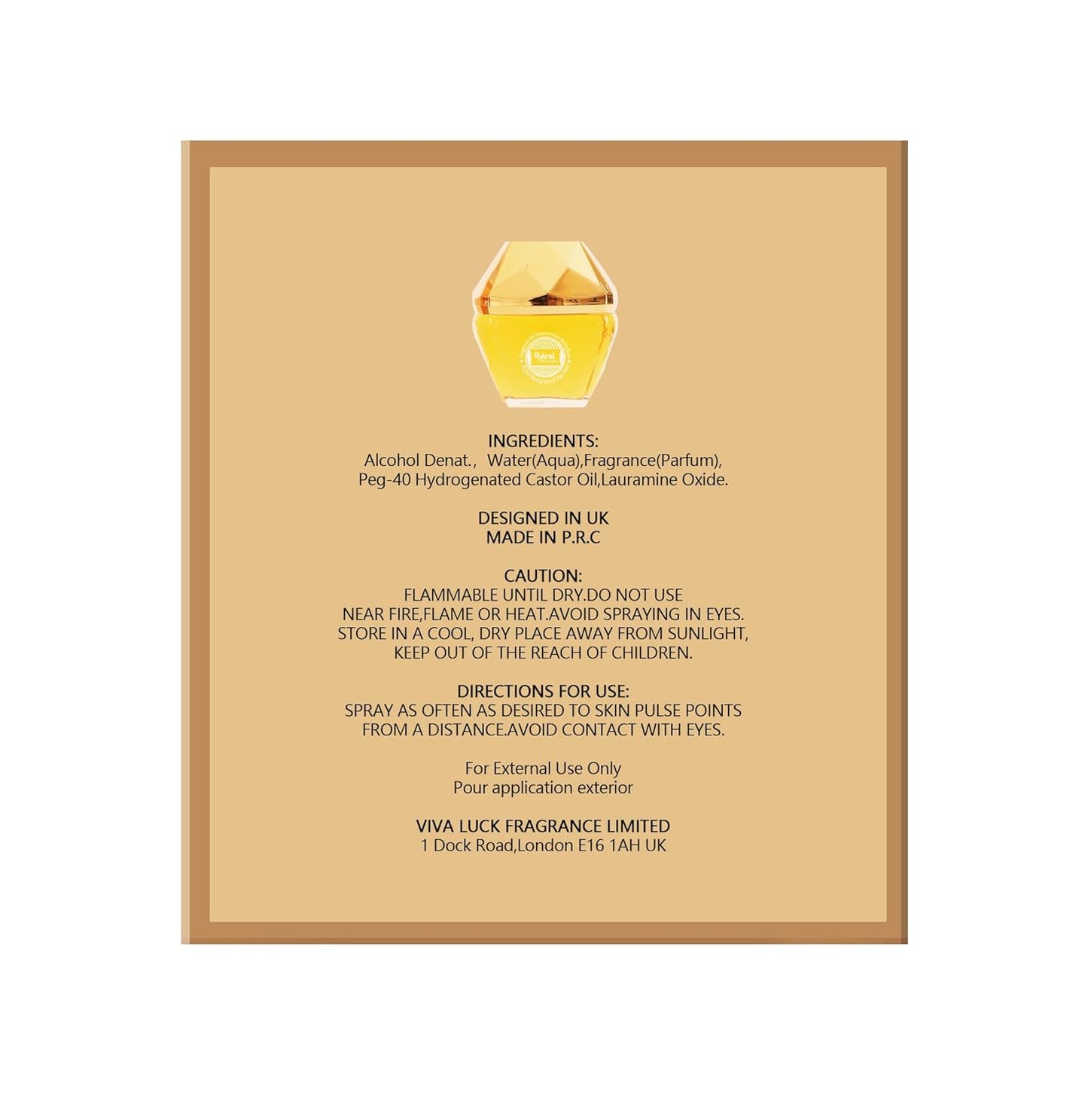 Hybrid & Company Women Trillion Eau De Parfum Vaporisateur Natural Spray 3.4 Fl Oz