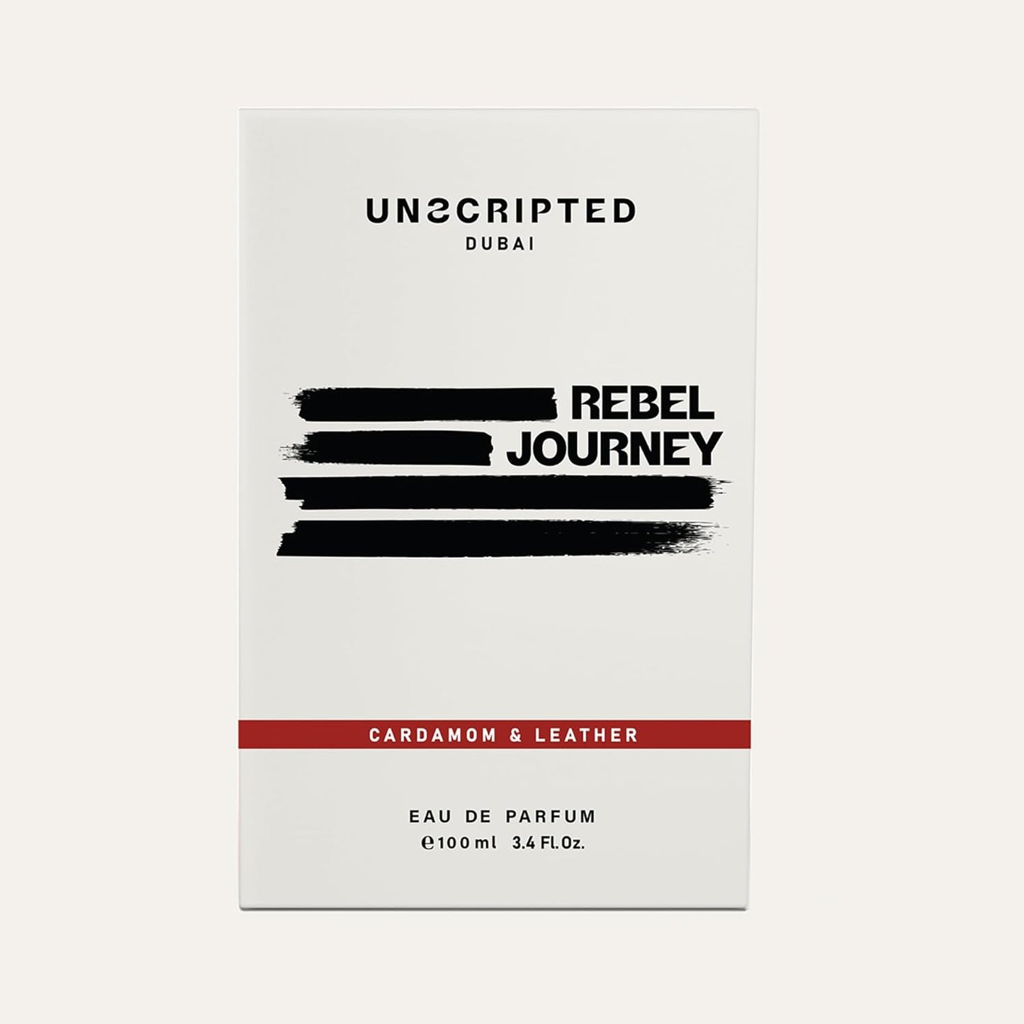 Unscripted. Rebel Journey - Bold and Unique Perfume for Men - Long-Lasting Men Perfume with Violet, Leather and Woody Notes for Free Spirits - 3.4 oz