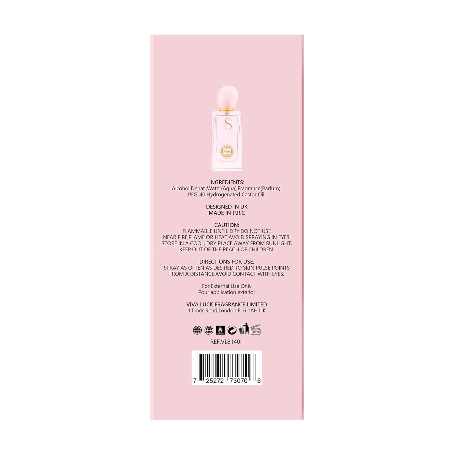 Hybrid & Company Women Sun&Unique Eau De Parfum Vaporisateur Natural Spray 3.4 Fl Oz