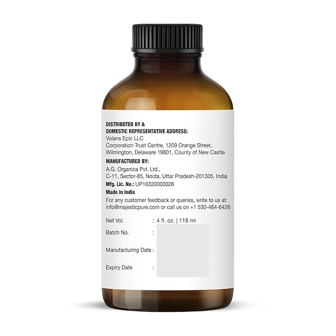 MAJESTIC PURE Tea Tree Essential Oil with Glass Dropper | 100% Pure and Natural Tea Tree Oil | Premium Grade Essential Oils for Diffusers, Skin, Aromatherapy, Massage | 4 Fl Oz