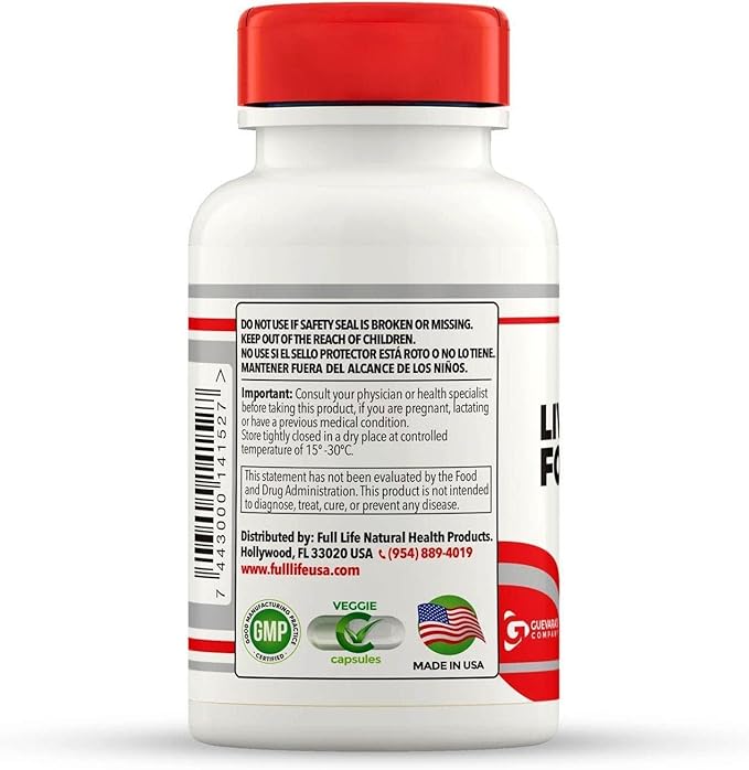 Full Life Liver Health Formula 60 Veggie