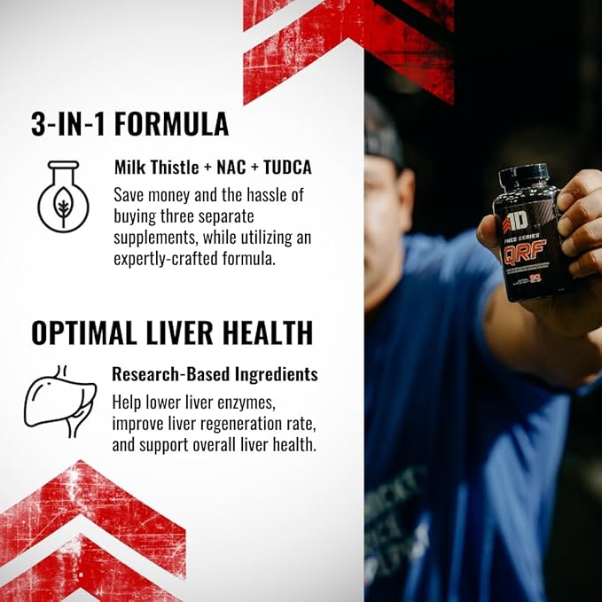 1st Detachment - QRF 3 in 1 Liver 60 Capsules (30 Servings)