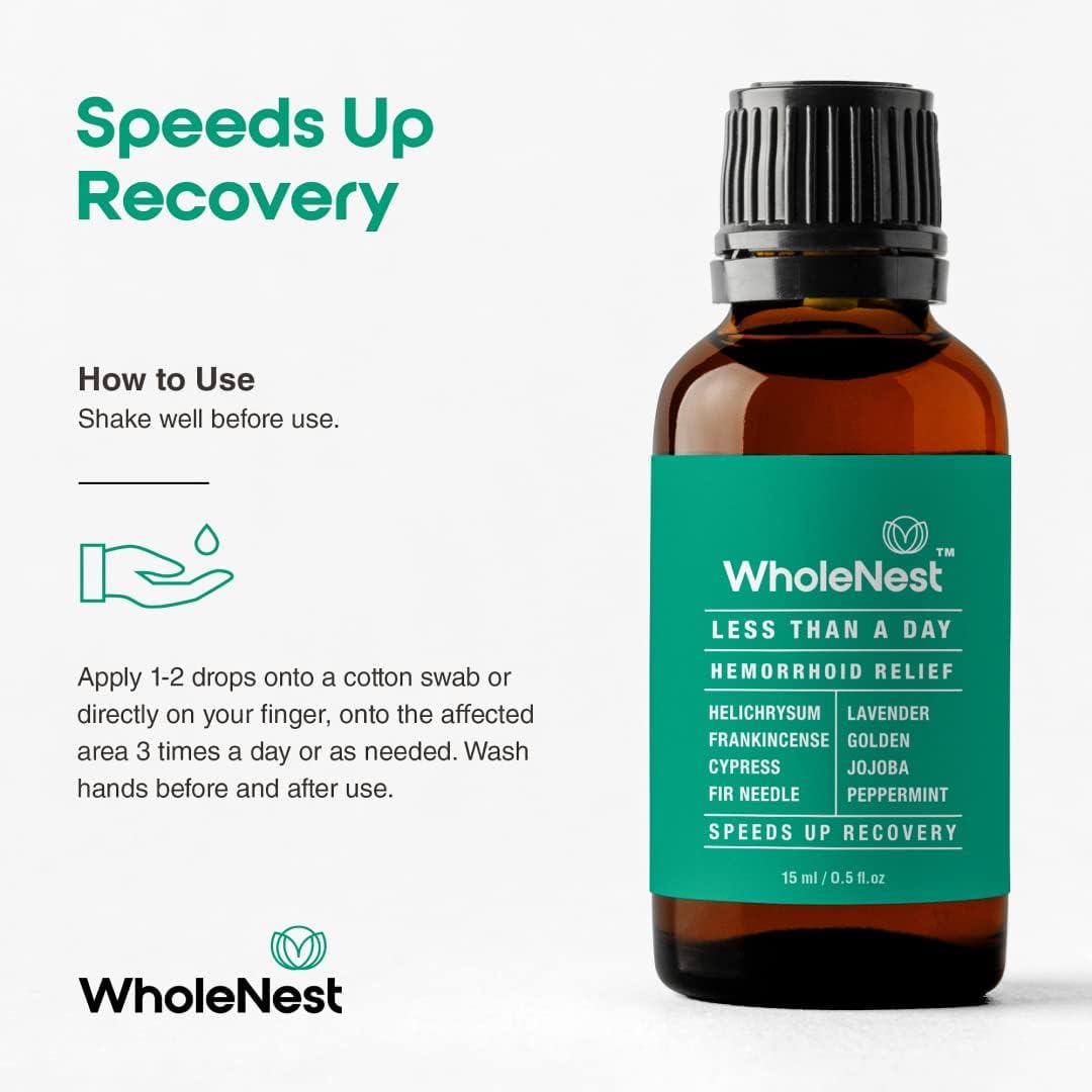 2-Piece Postpartum Essentials, Multi-Use Perineal Spray (60ml) & Comfort Oil (15ml), Gentle Care for Delicate Areas, Plant-Based Ingredients, Wellness & Postpartum Mom Gifts