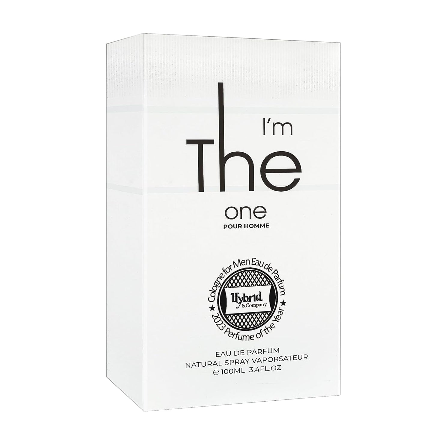 Hybrid & Company I'm The One Eau De Parfum Pour Homme Natural Spray Vaporisateur,3.4FL.OZ