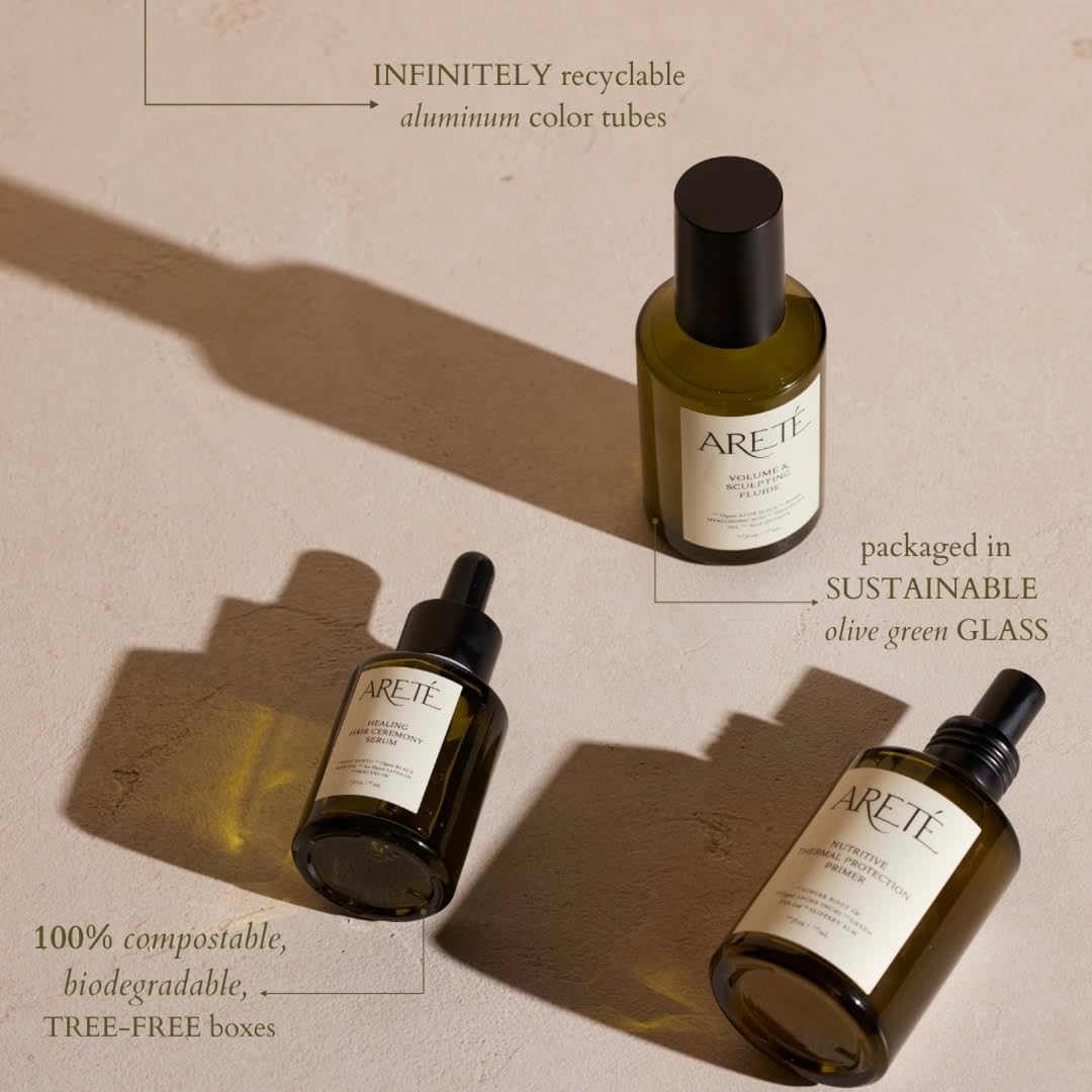 ARETÉ Calm & Soothing Cleansing Milk 2 in 1 Shampoo and Body Wash for Sensitive Skin, Vegan, Cruelty Free, Made in USA, Ideal for Men & Women, Gentle Formula, 7.4oz