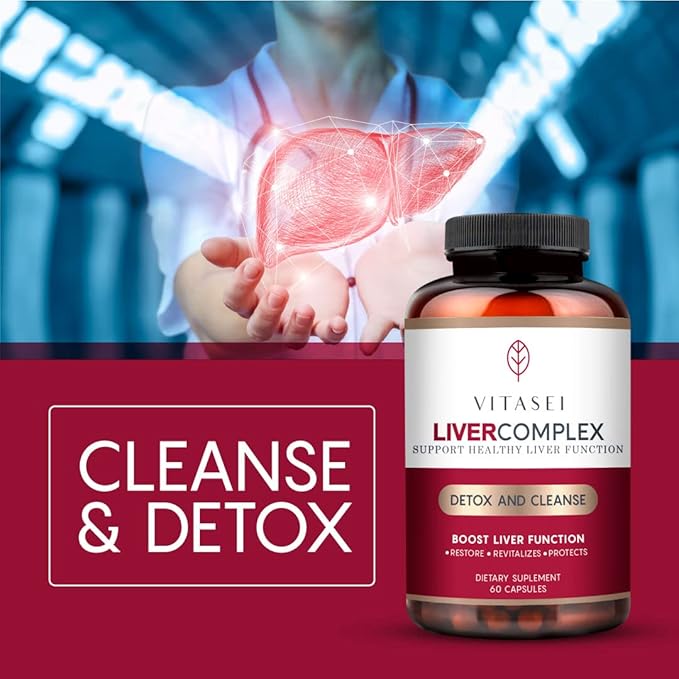 Liver Cleanse Detox & Repair, Liver C3, Support 60 Capsule 3)